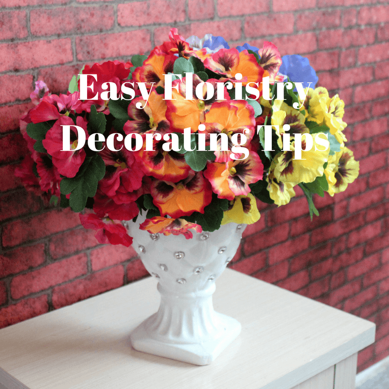 decorating with flowers